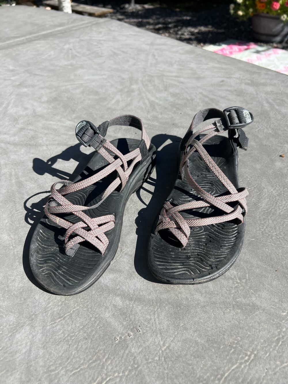 Chaco ZX/2 Classic Double Strap Toe Loop ECO Soles Sport Sandals women’s 11